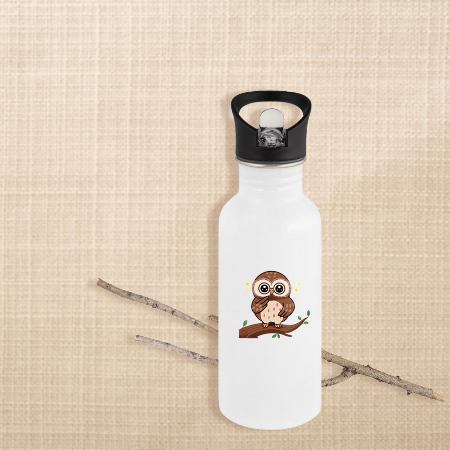 Gourde inox - Gloria sur sa branche