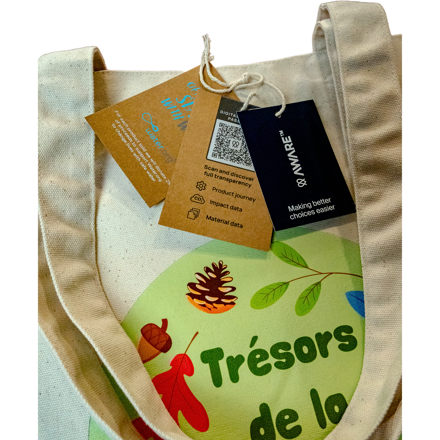 Totebag épais - Trésors de la nature