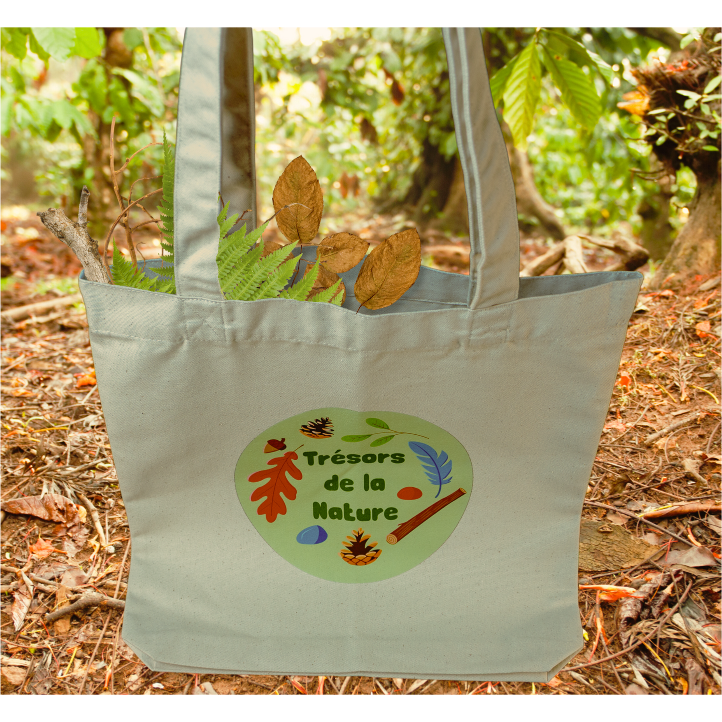 Totebag épais - Trésors de la nature