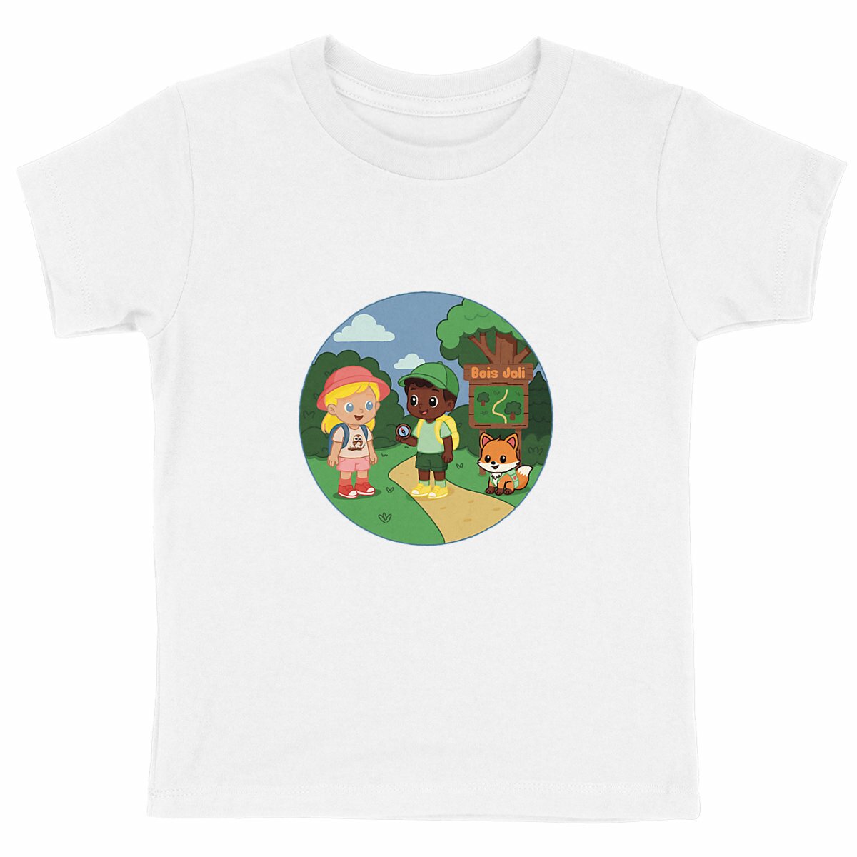 T-shirt épais - En route vers le Bois Joli