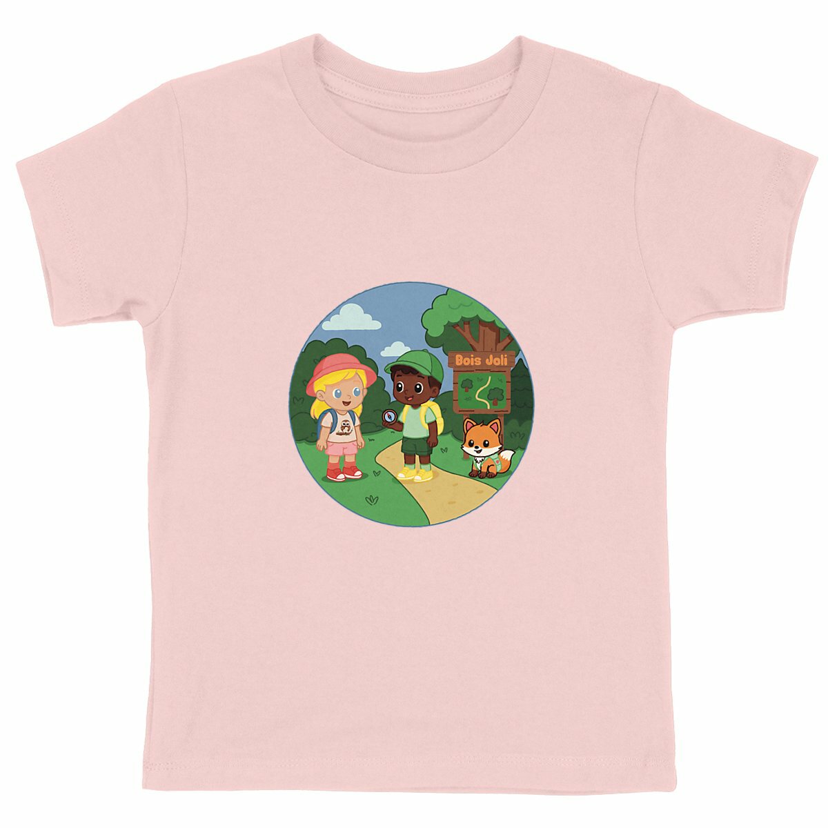 T-shirt épais - En route vers le Bois Joli